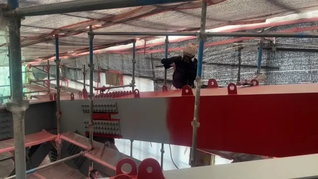 干支大橋は下塗り1層目の塗装作業に入りました。
来週は中間検査なので、完璧な状態を見せれるように頑張ります
#森塗装株式会社 #森塗装 #宮崎市
#塗装 #塗装工 #ペンキ屋 #paint #painter
#橋梁塗装 #橋 #橋梁 #塗り替え
#干支大橋 #宮崎県延岡市
t.u